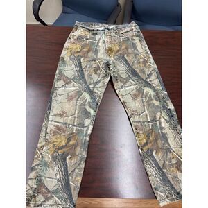 Wrangler Pro Gear Realtree Camouflage Straight Leg Hunting Pants Size 32x30